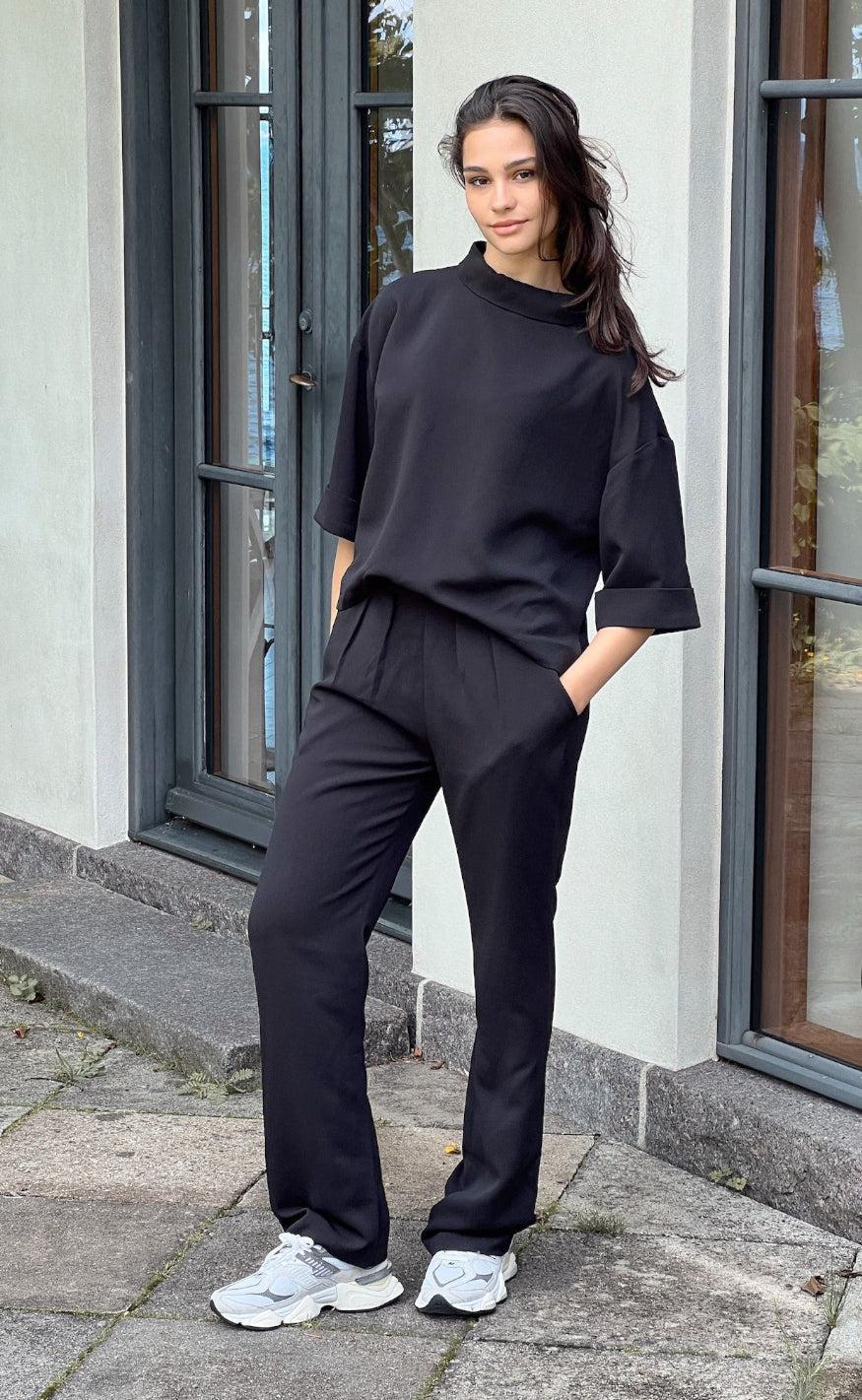 Neo Noir Jumpsuit Arlo Black