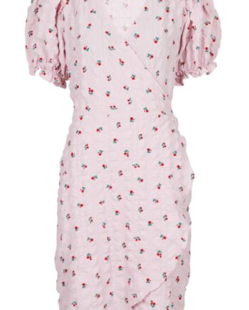 Neo Noir Kjole Carla Wrap Rose
