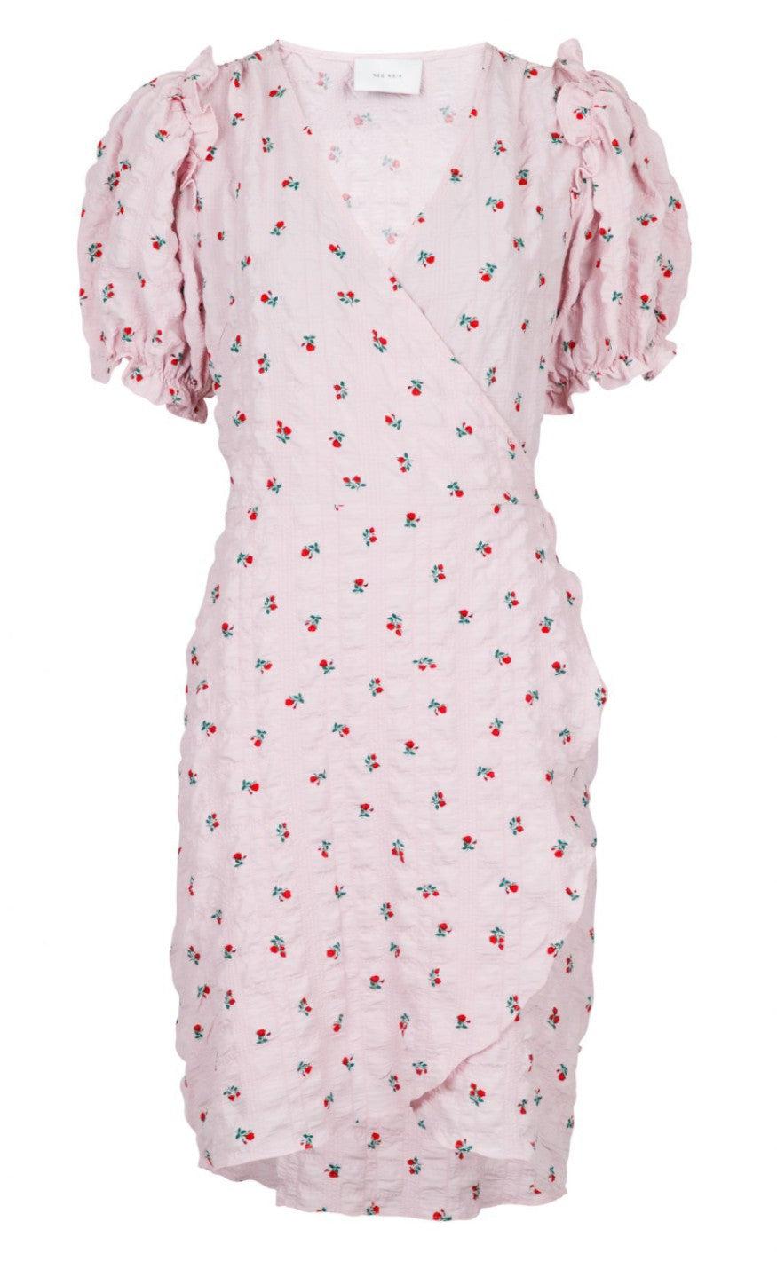 Neo Noir Kjole Carla Wrap Rose