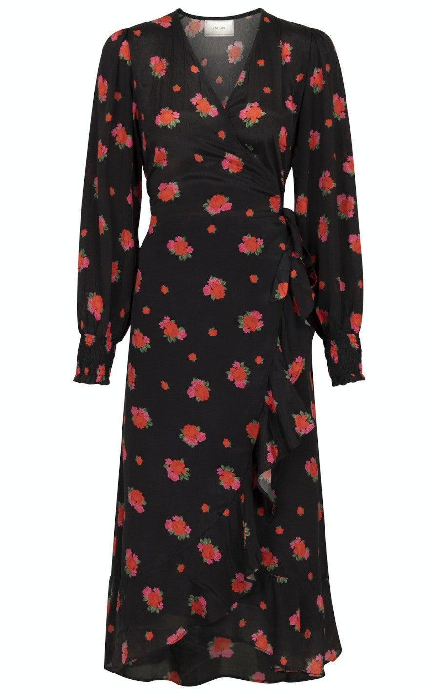 Neo Noir Kjole Eva Forever Rose Black
