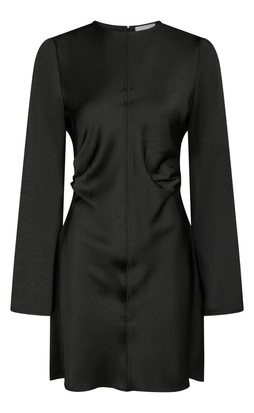Neo Noir Kjole Jumari Heavy Sateen Black