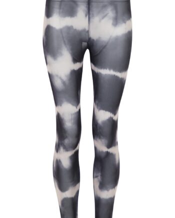 Neo Noir Leggings Jury Tie Die Mesh Antracit