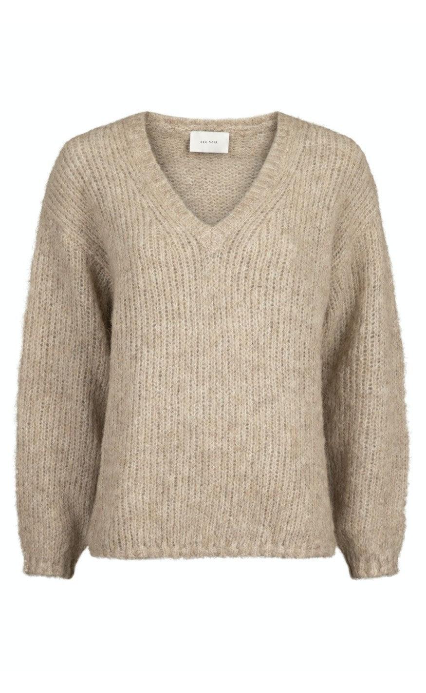 Neo Noir Sweater Cofo Fluffy Beige