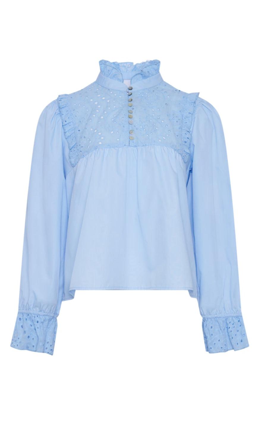 Noella Bluse Jaelynn Light Blue