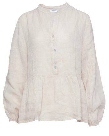 Noella Bluse Rosi Linen Beige