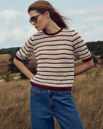 Noella Strik  -maylin Dinah Brown Stripe