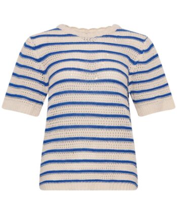 Noella Strik Shay Knit Jumper Blue Stripe