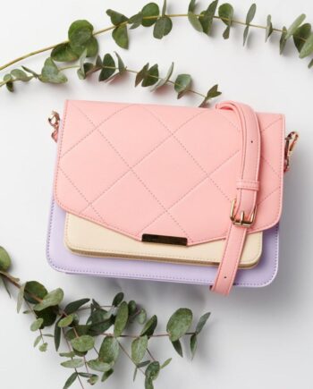 Noella Taske Blanca Multi Compartment Coral Purple Nude