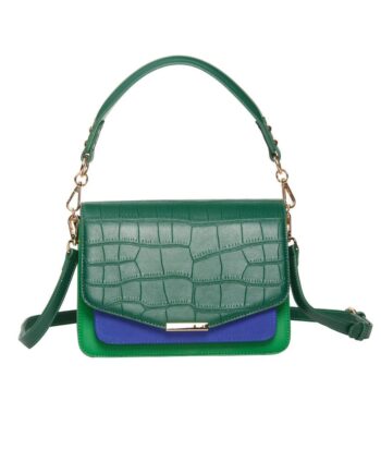 Noella Taske Blanca Multi Compartment Dark Green Croco