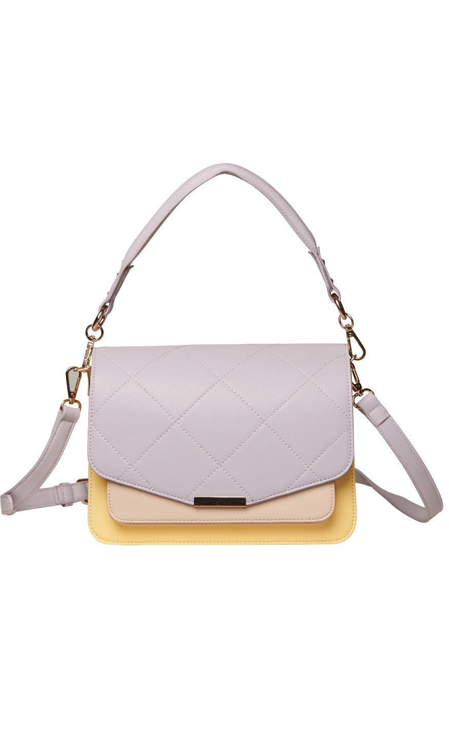 Noella Taske Blanca Multi Compartment Soft Purple Yellow