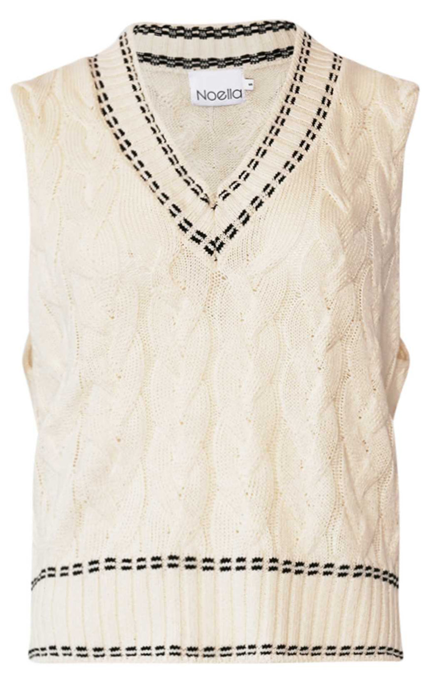 Noella Vest- Gio Knit Ivory