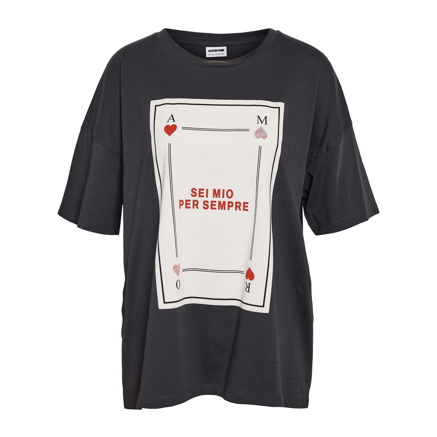 Noisy May Ida Dame -shirt Obsidian