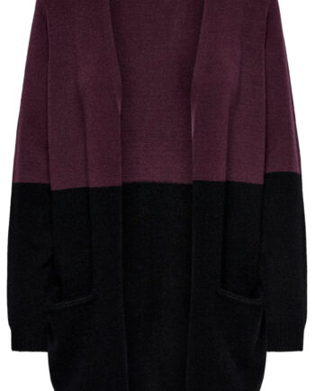 Only Cardigan Queen Windsor Wine    Black