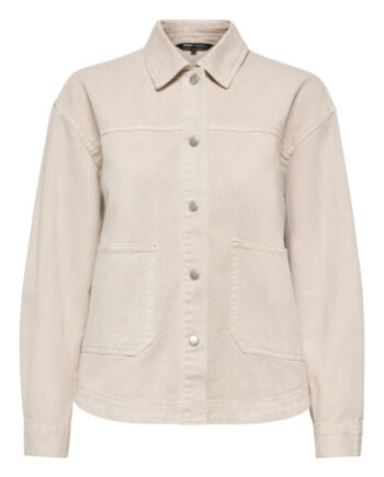 Only Jakke Lara Twill Silver Mink