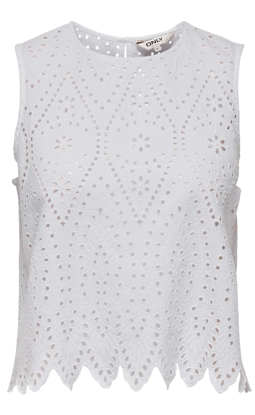 Only Top Tulum Bright White