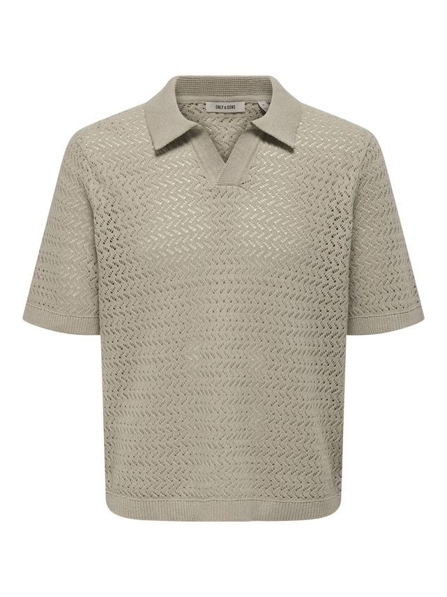 Onsnyle Ss Split Polo Knit Cs