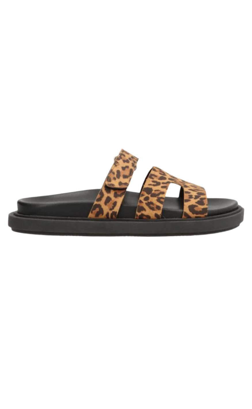 Phenumb Sandal Echo   Suede Leopard