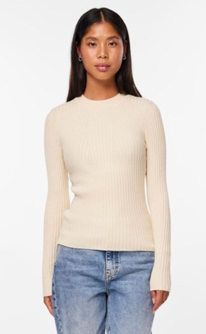 Pieces Bluse Crista -birch