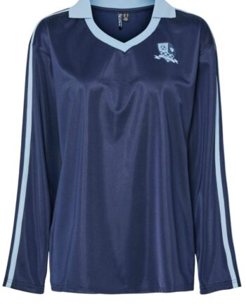 Pieces Bluse Grace Maritime Blue Cashmere Blue Stripe