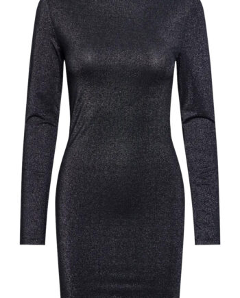 Pieces Kjole Monica Black Silver