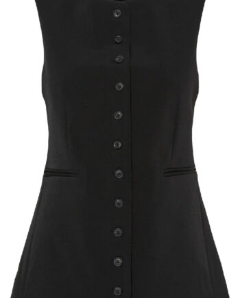 Pieces Vest Tempre Black