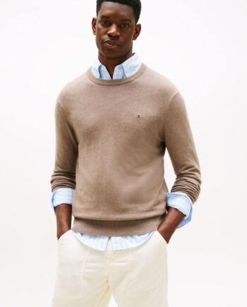 Pima Org Ctn Cashmere Crew Neck