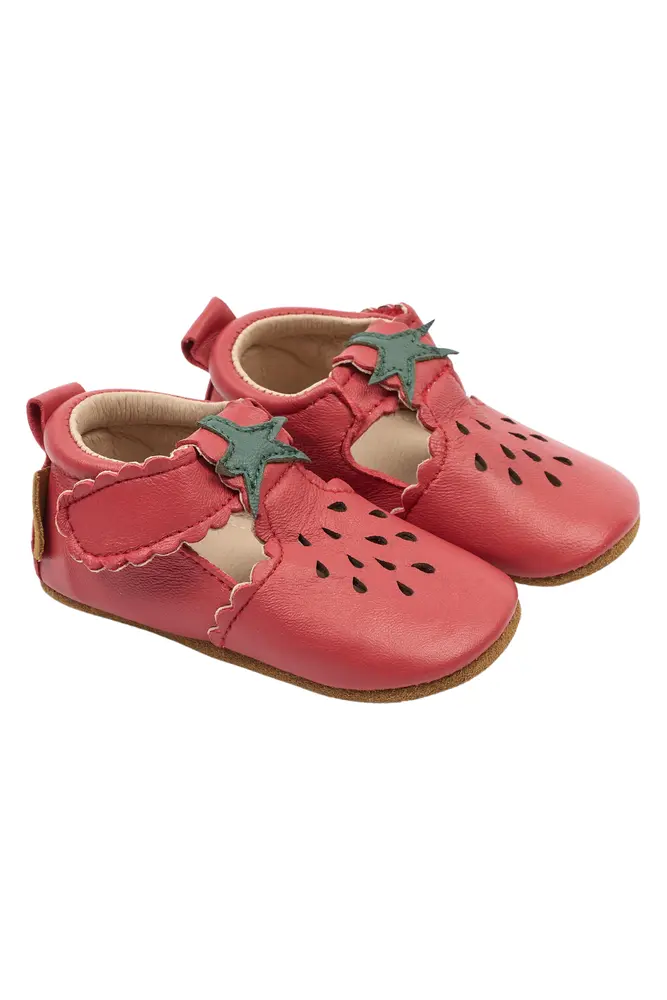 Prewalker Læder Sandal 3d-jordbær Canyon Rose 36-48 Mdr