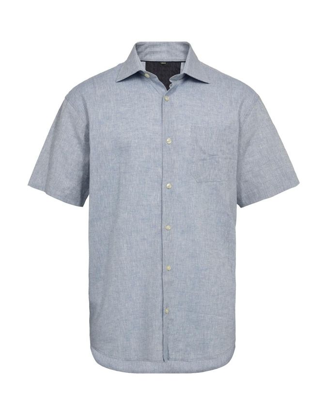 Reg Fit Linen Shirt
