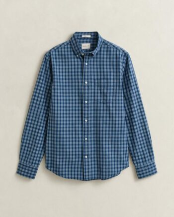 Reg Indigo Check Shirt