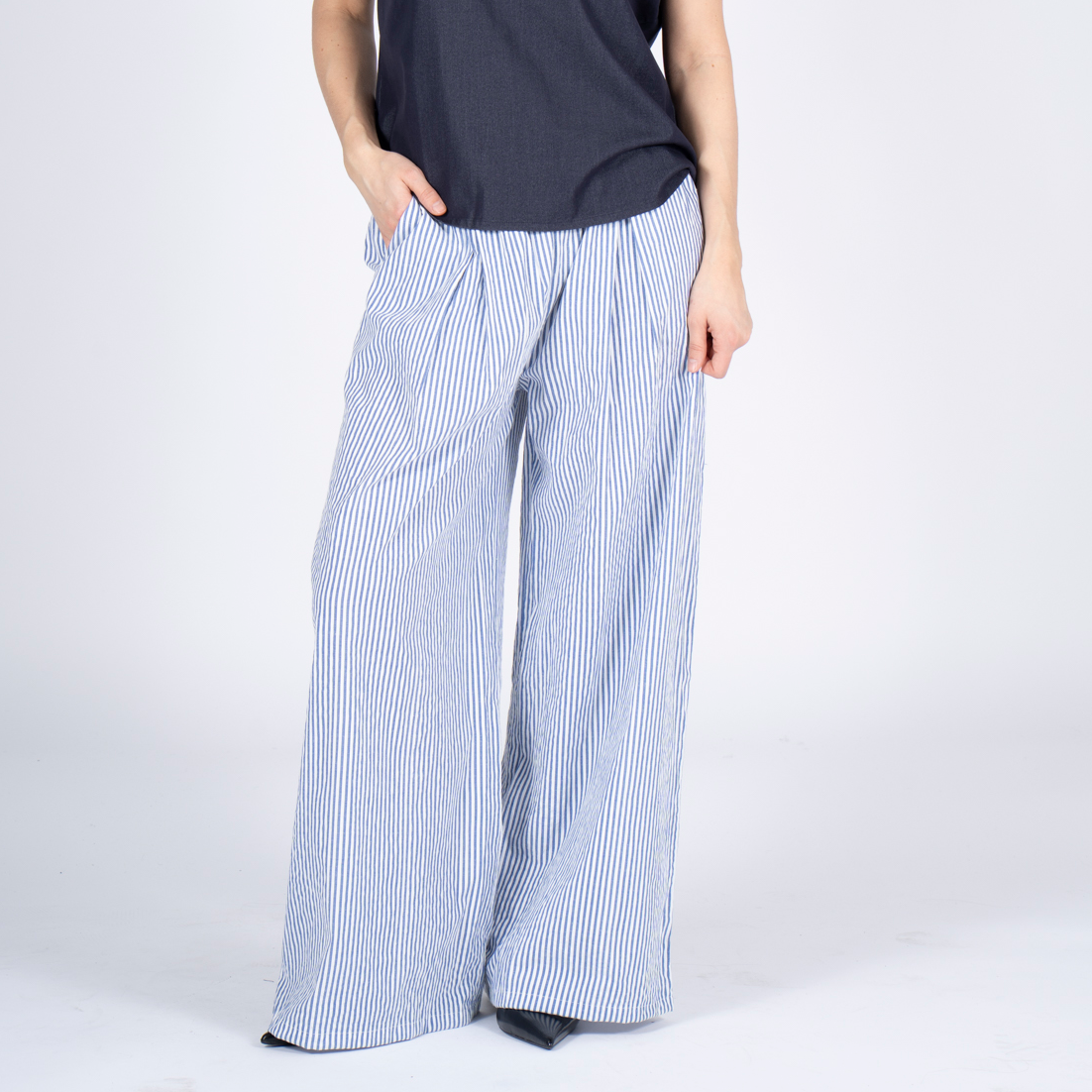 Sasia Tammy Dame Bukser Cashmere Blue