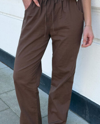 Say Ina Copenhagen Bukser Amalie Chocolate Brown