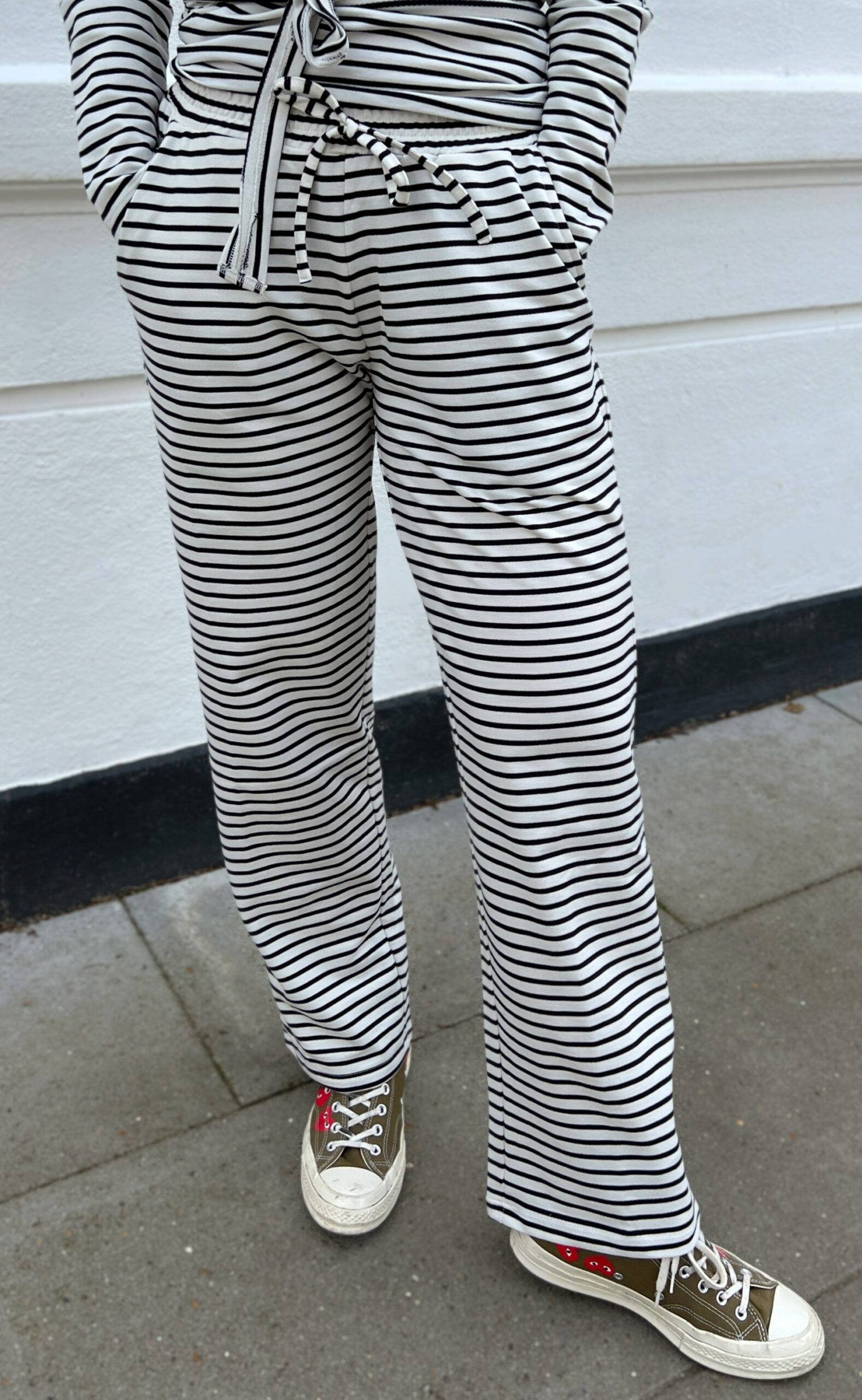 Say Ina Copenhagen Bukser Kasia Black White Striped