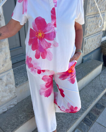 Say Ina Copenhagen Bukser Katie Summer Pink Flower
