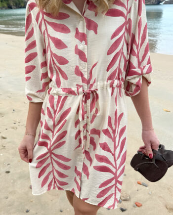 Say Ina Copenhagen Kjole Liana Rosy Leaf