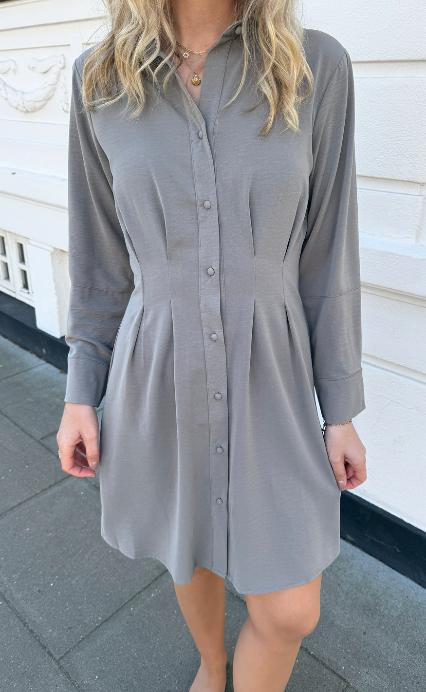 Say Ina Copenhagen Kjole Mille Grey
