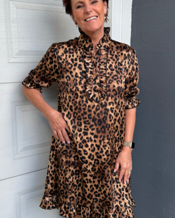 Say Ina Copenhagen Kjole Philine Leopard