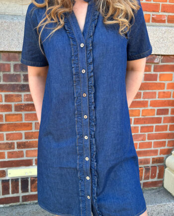 Say Ina Copenhagen Kjole Sophie Denim Blue