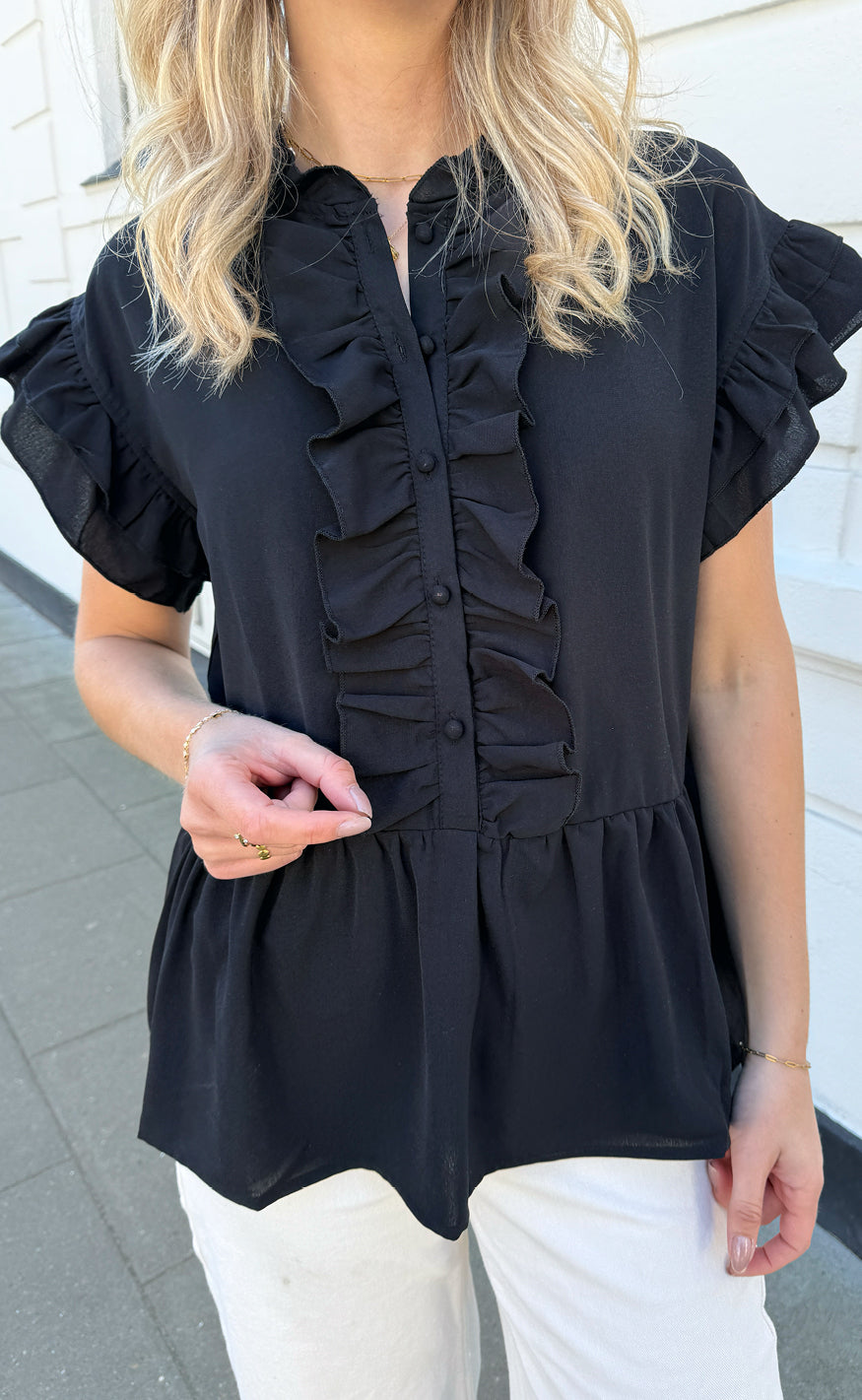 Say Ina Copenhagen Top Freya Black