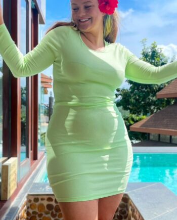 Sejer Inklusiv Kjole Allinge Pastel Green