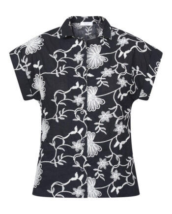 Sisters Point Skjorte Neva-sh1 Black Cream