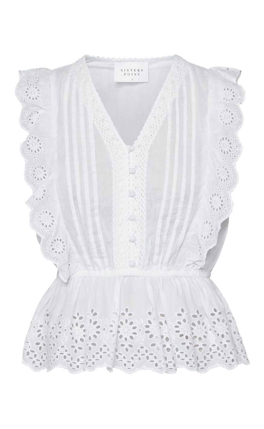 Sisters Point Top Ulta Ss White