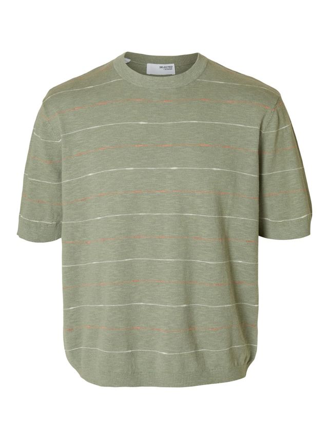 Slhberg Sun Ss Knit Relaxed Tee