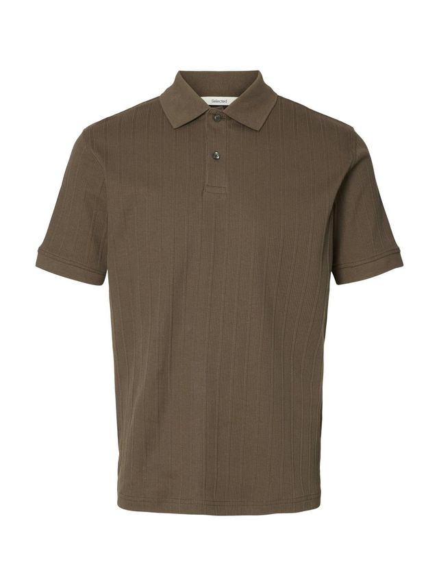 Slhcole Rib Ss Polo