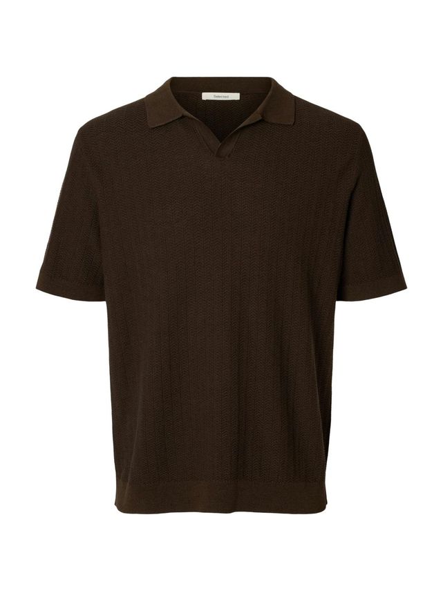 Slhmattis Ss Linen Blend Struc Polo