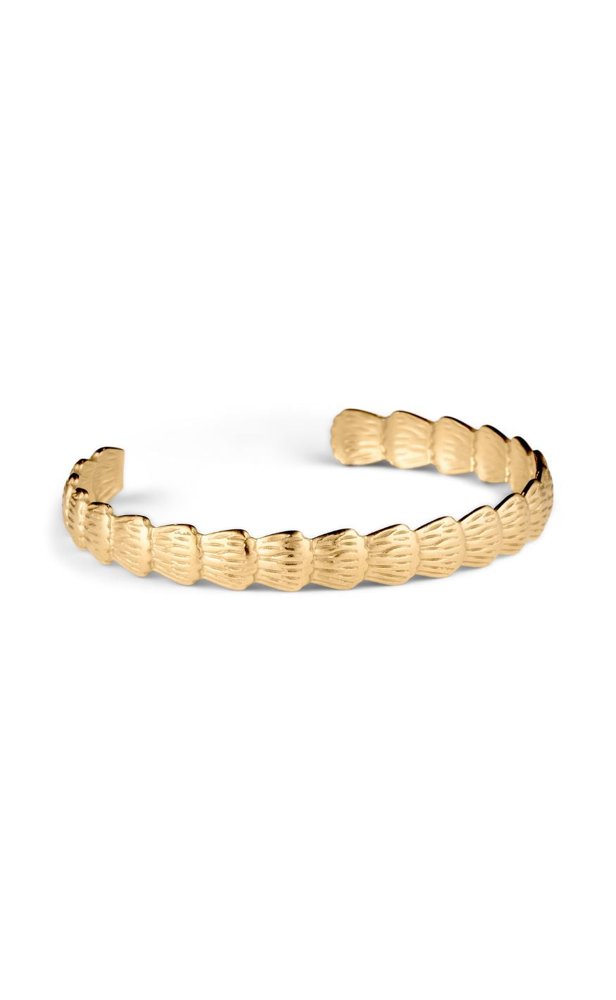 Smykkeli Copenhagen Armbånd Shelly Gold Colour