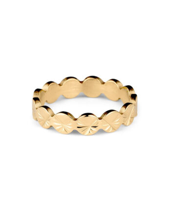 Smykkeli Copenhagen Ring Sunny Gold Colour