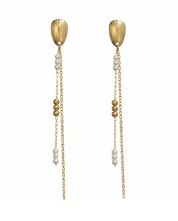 Smykkeli Copenhagen øreringe Fiona Gold Colour