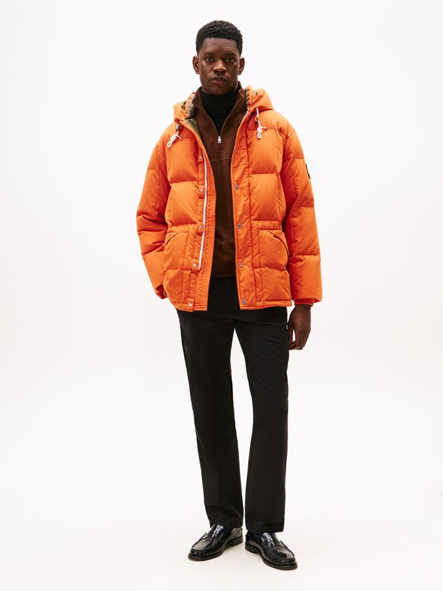 Square Baffled Down Parka