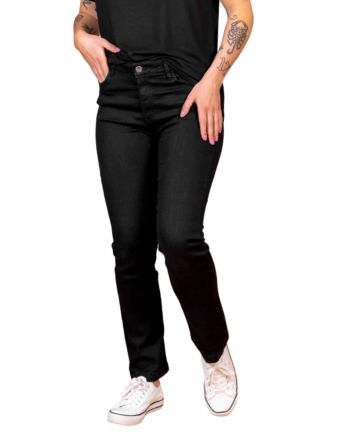 Steenholt Grace Dame Jeans    Stretch Black Denim 44 32