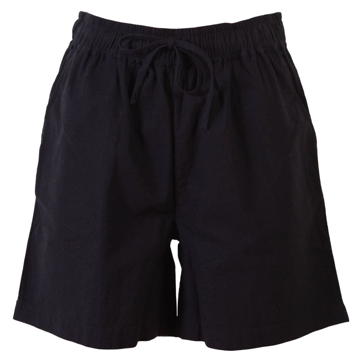 Steenholt Linett Dame Shorts Hørmix Black Xs